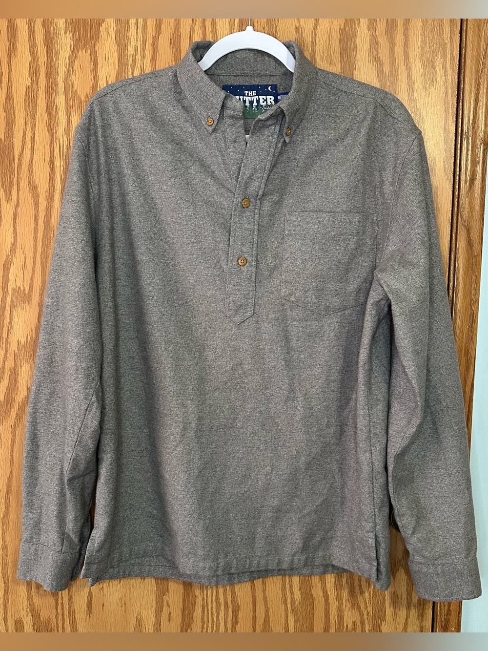 Men’s Nutter by Chubbies Size M 100% Cotton Long Sleeve Button Down Shirt